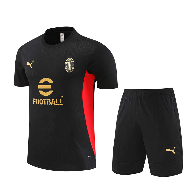 AC Milan Training Short Sleeve Set