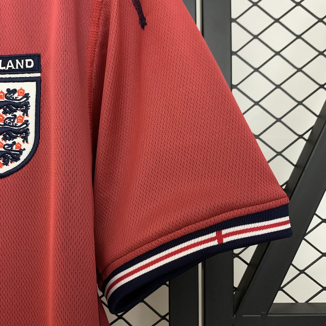 2002 England Away Retro Kit Vintage Shirt
