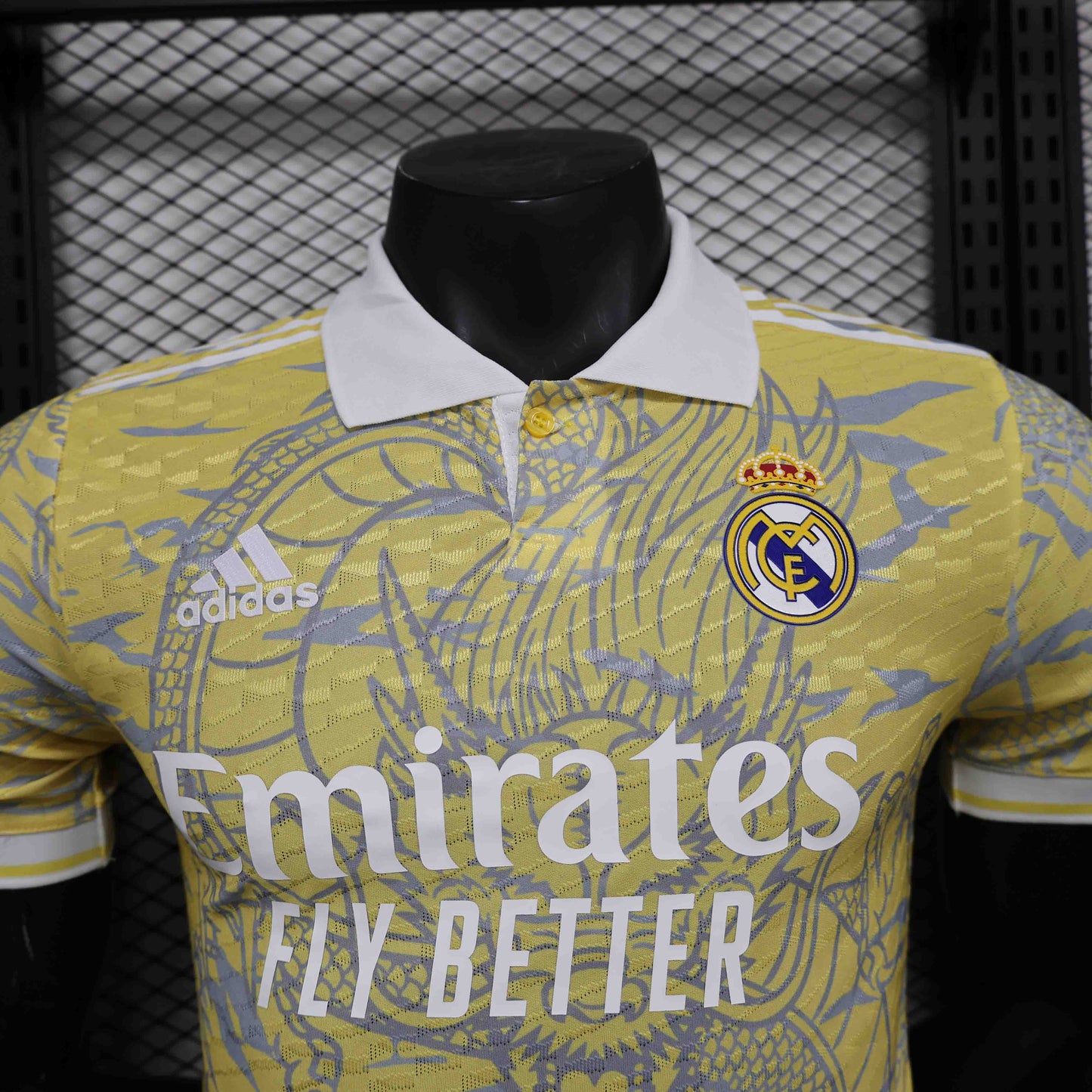 Real Madrid Yellow Dragon Special Edition Shirt
