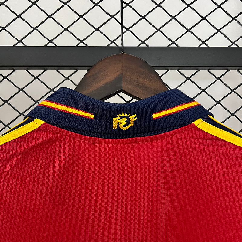 2000 Spain Home Retro Kit Vintage Shirt
