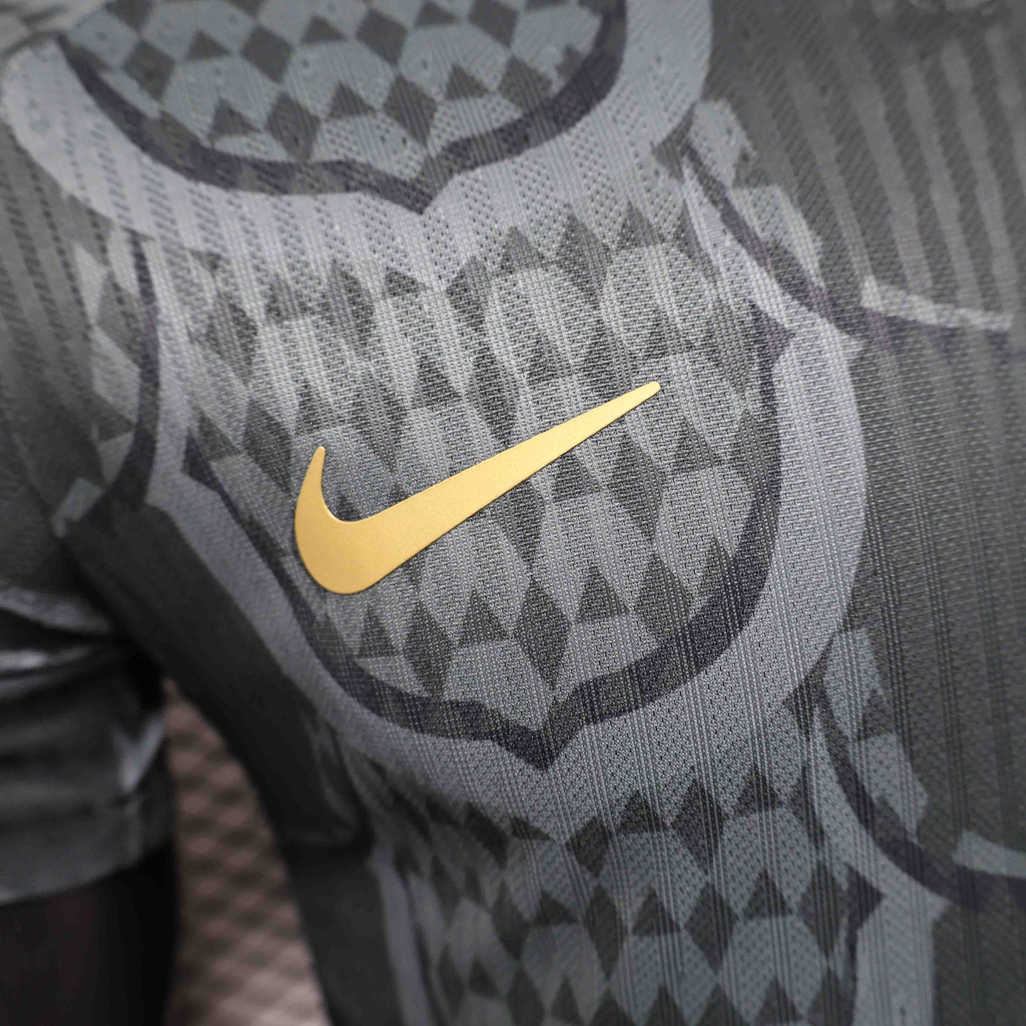 Barcelona Pre-Match Black Shirt