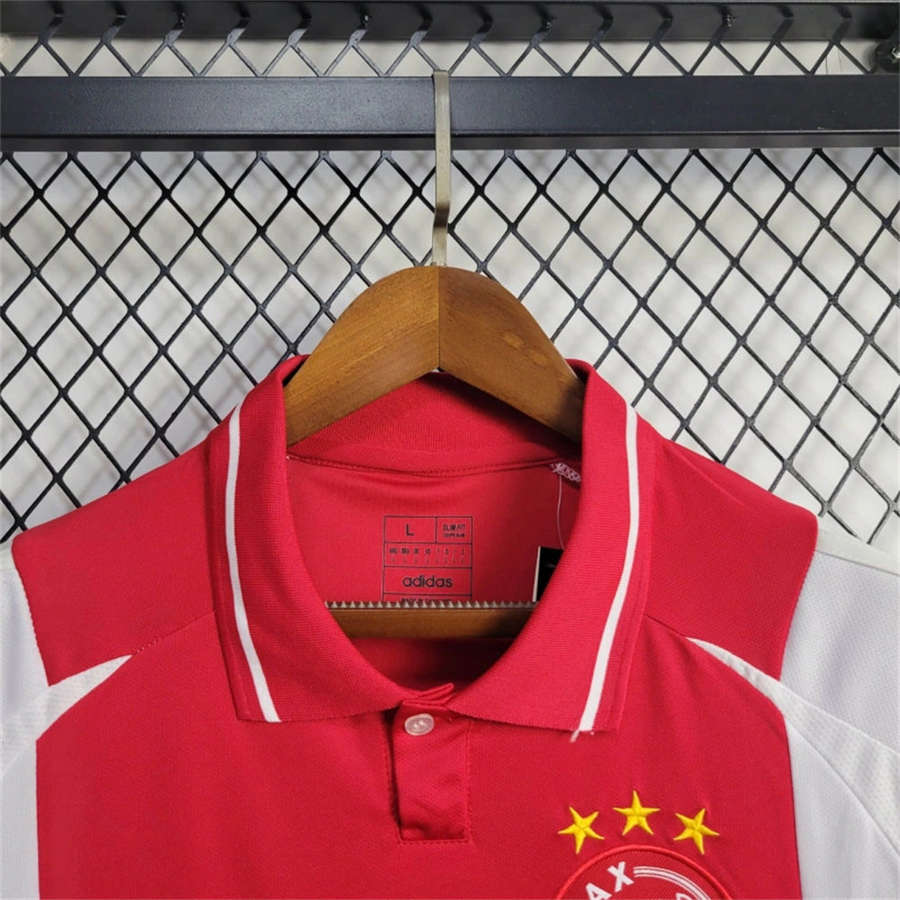 Ajax Home Kit Red Shirt