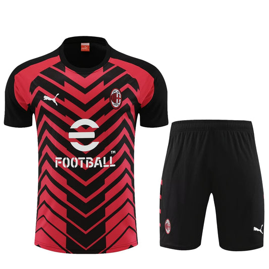 24-25 AC Milan Training Short Sleeve Set