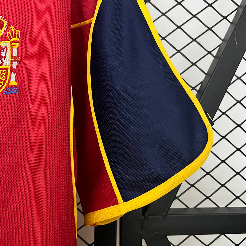 2000 Spain Home Retro Kit Vintage Shirt
