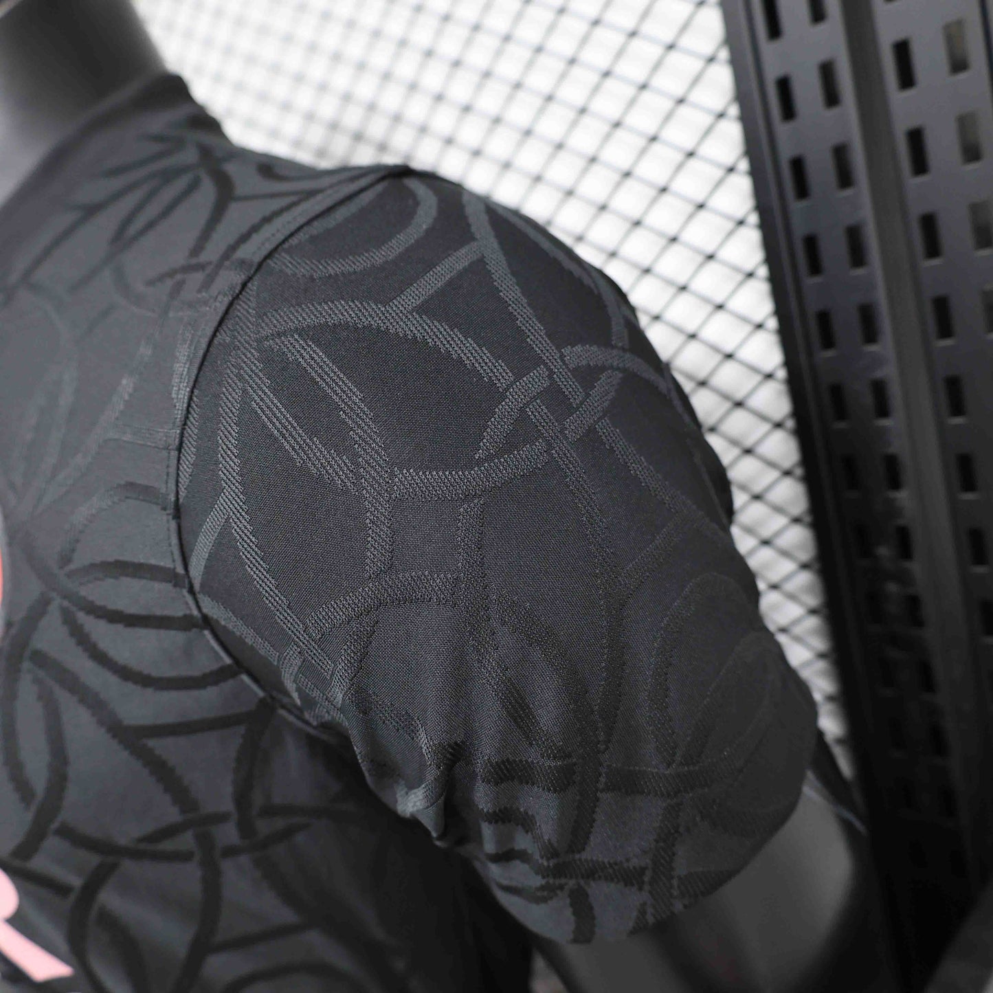 PSG Academy Pro Pre-Match Black Shirt