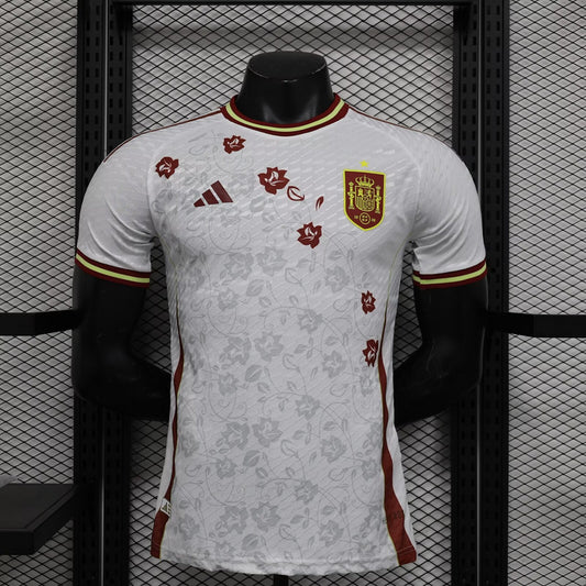 2024 Spain White Special Edition Player Version Shirt