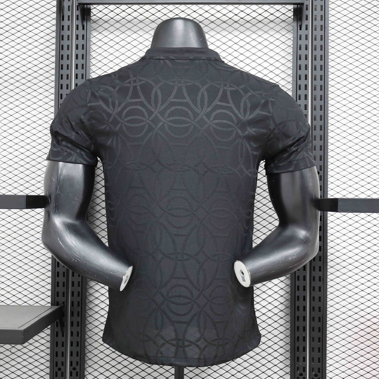 PSG Academy Pro Pre-Match Black Shirt