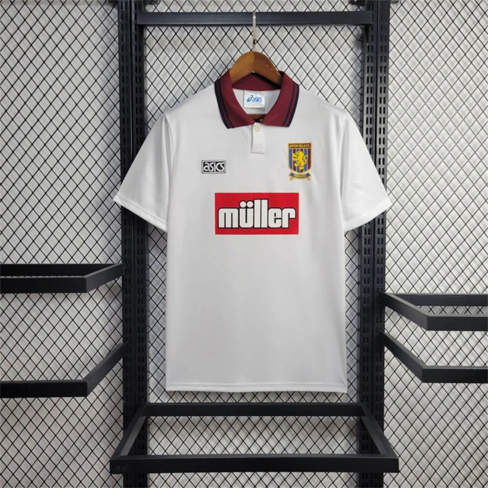 Aston Villa Retro Kit UEFA Cup Shirt