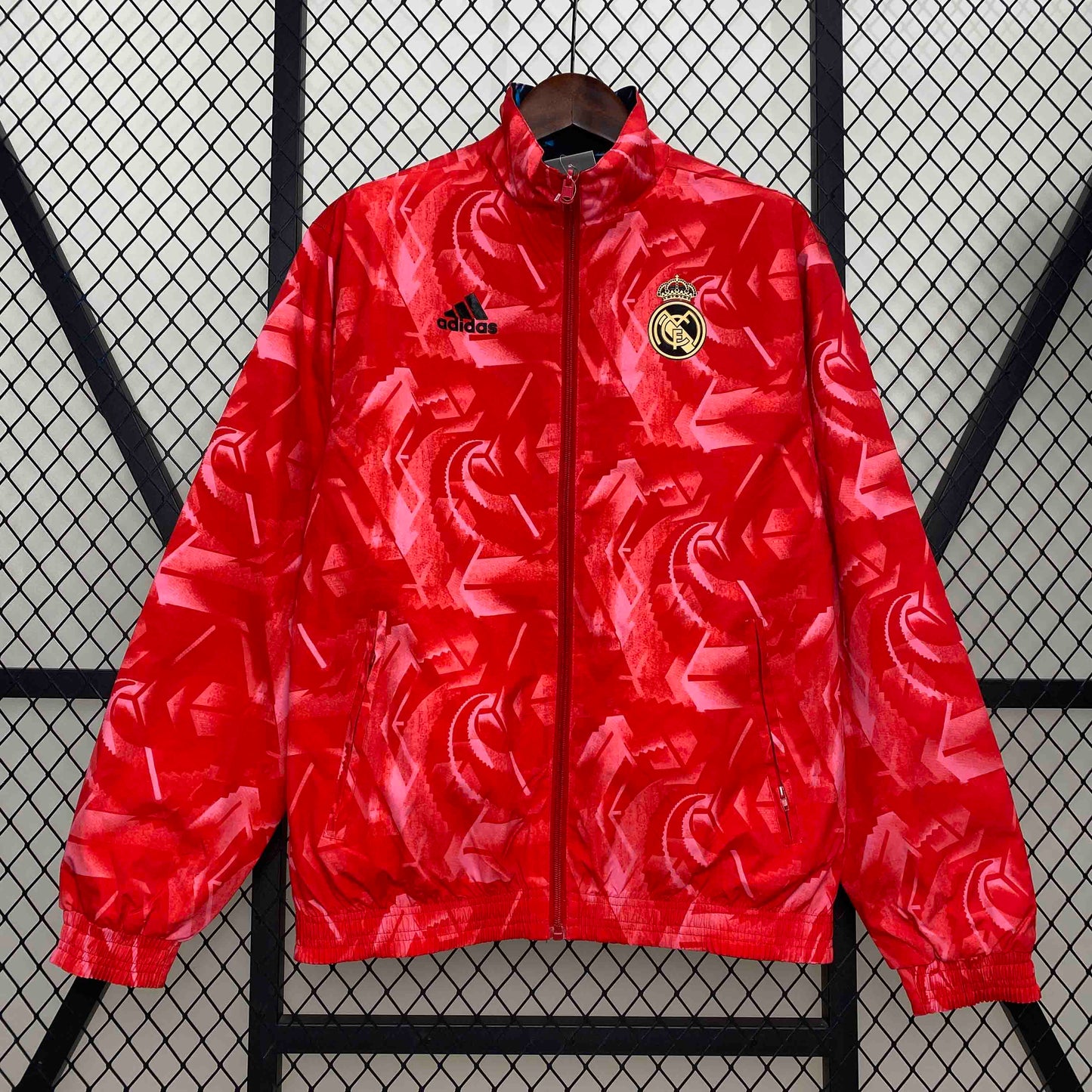Real Madrid Red&Navy Double-Sides Jacket