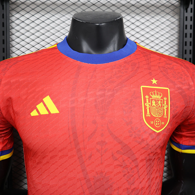 24-25 Spain Red Special Edition Kit Player Version Shirt