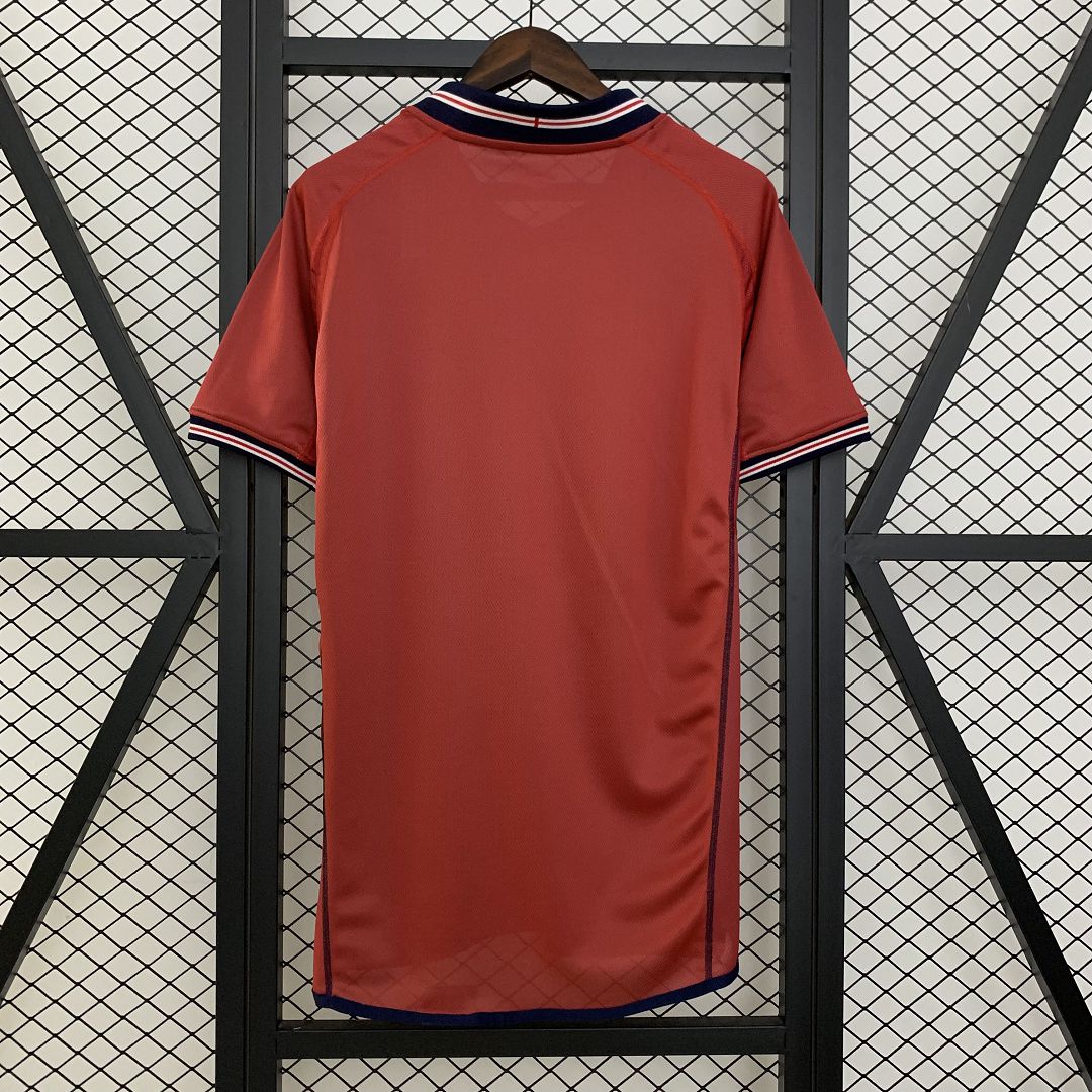 2002 England Away Retro Kit Vintage Shirt