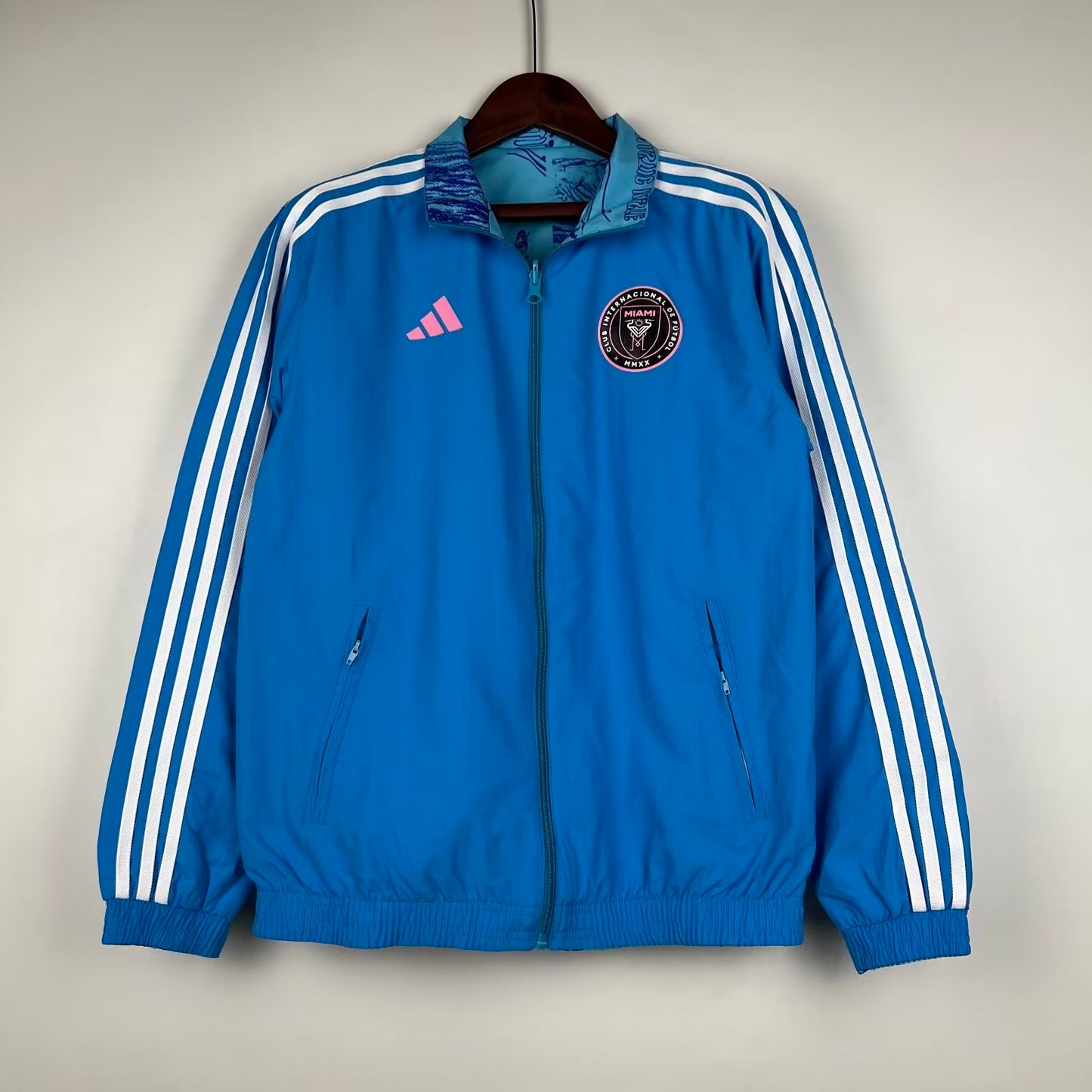 Inter Miami Blue Double Side Windbreaker