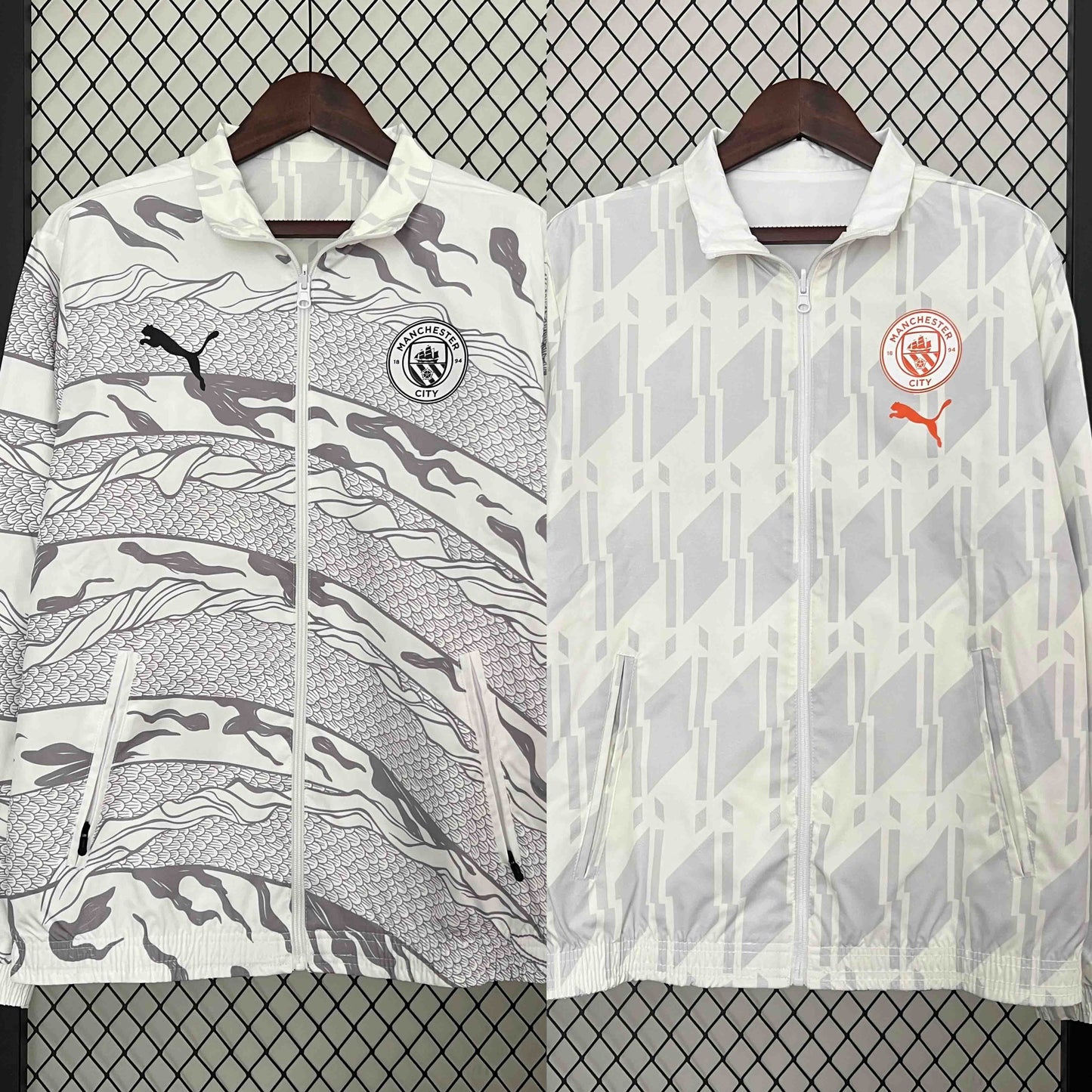 Manchester City Dragon Reversible Windbreaker