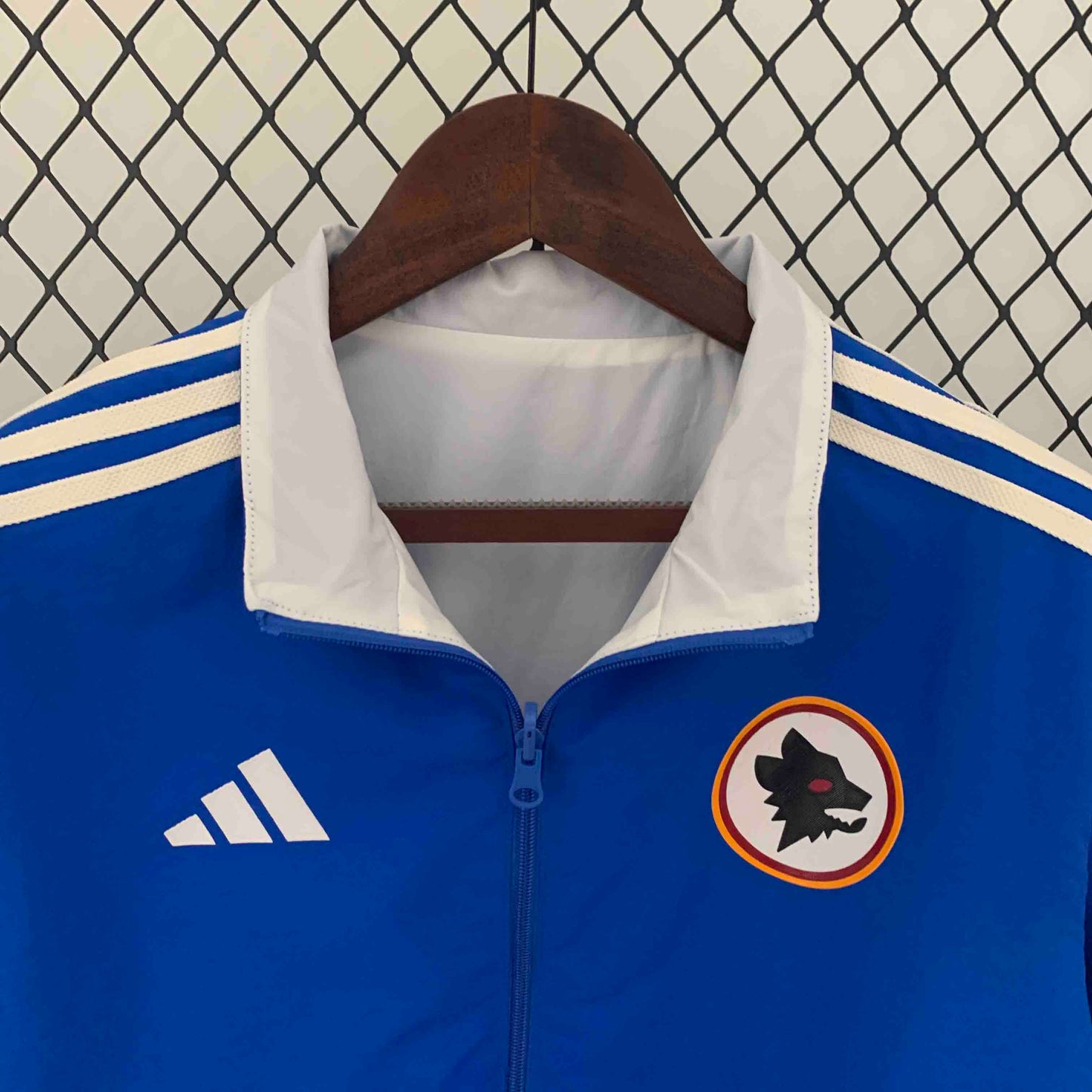 Roma White&Blue Double-Sides Jacket