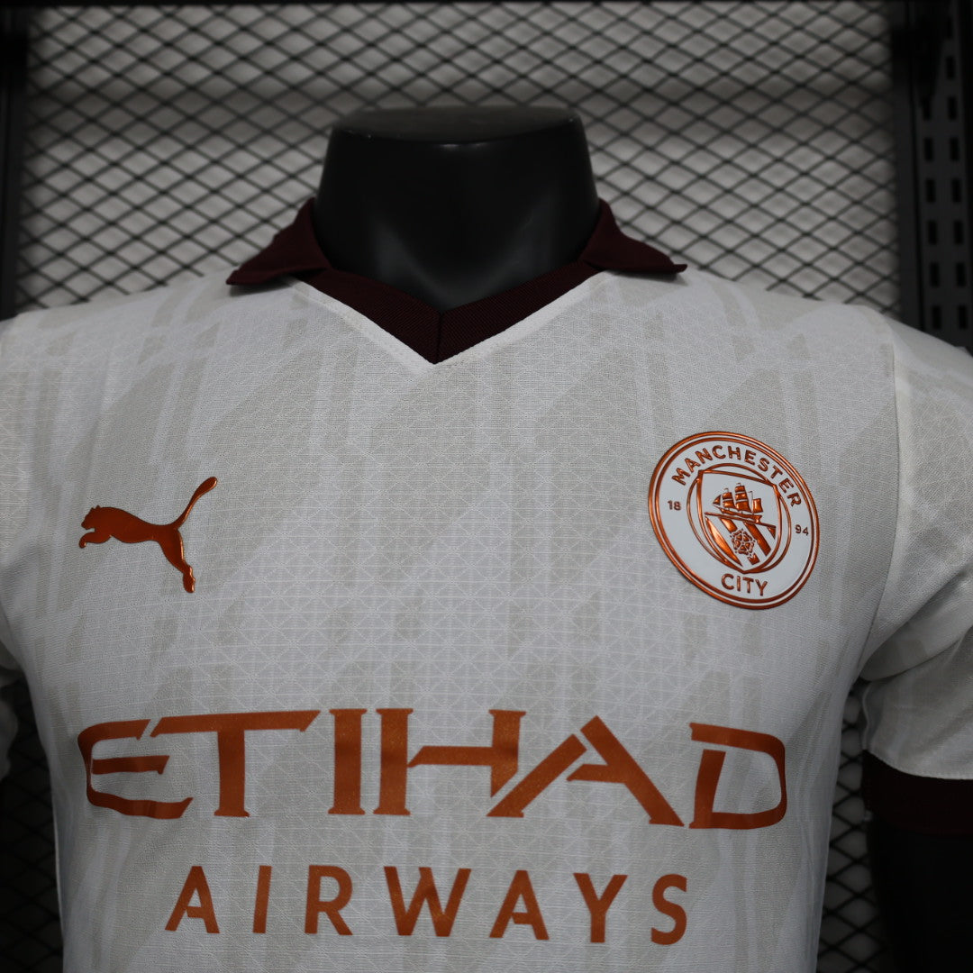 Manchester City Silver Details Shirt
