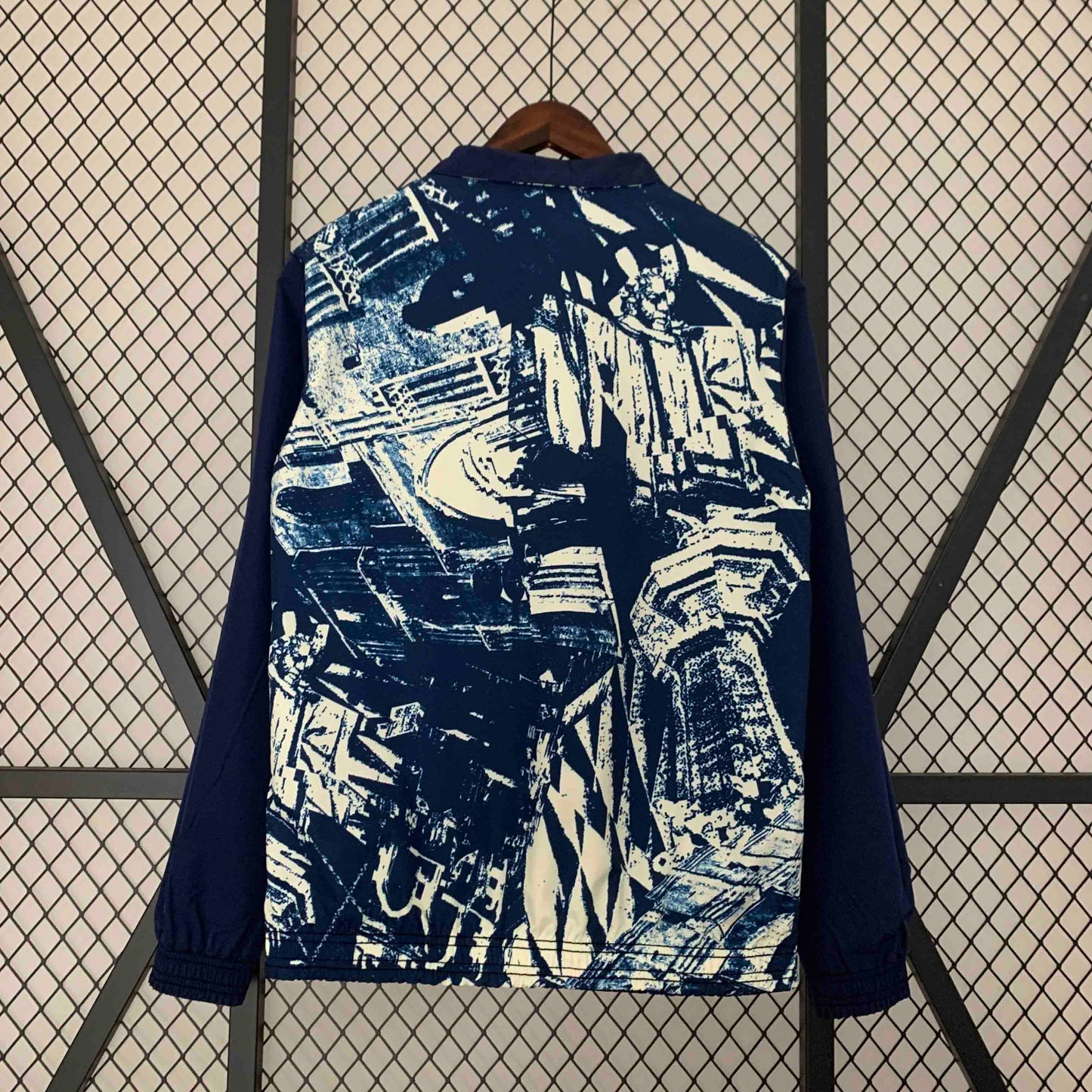 Bayern Reversible Gray&Navy Double-Sides Jacket