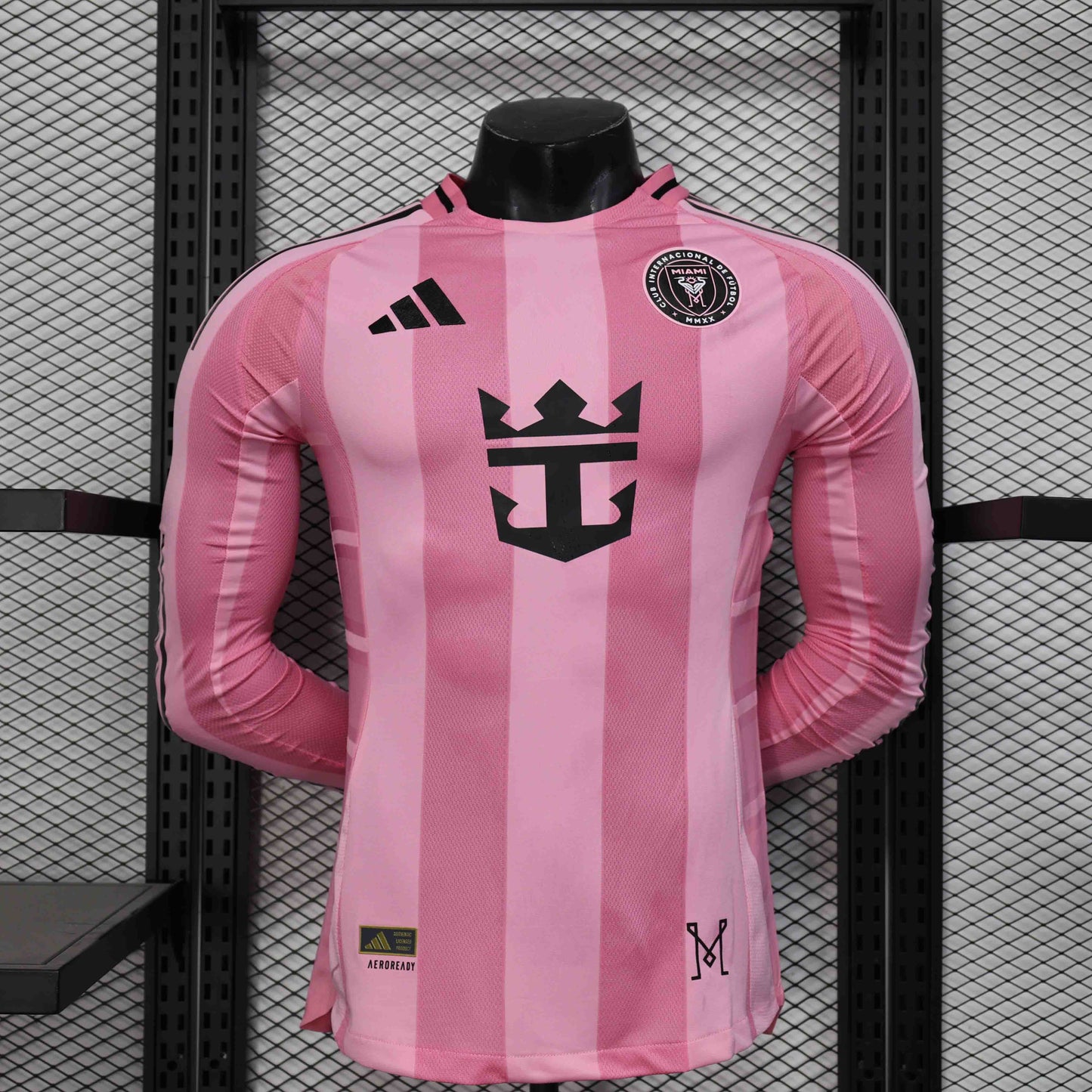Inter Miami Home Long Sleeve Kit Player Version Shirt