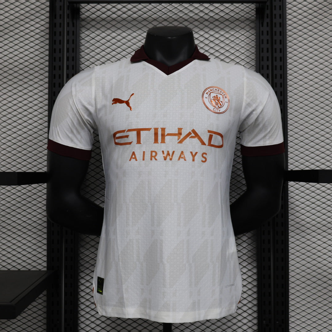 Manchester City Silver Details Shirt
