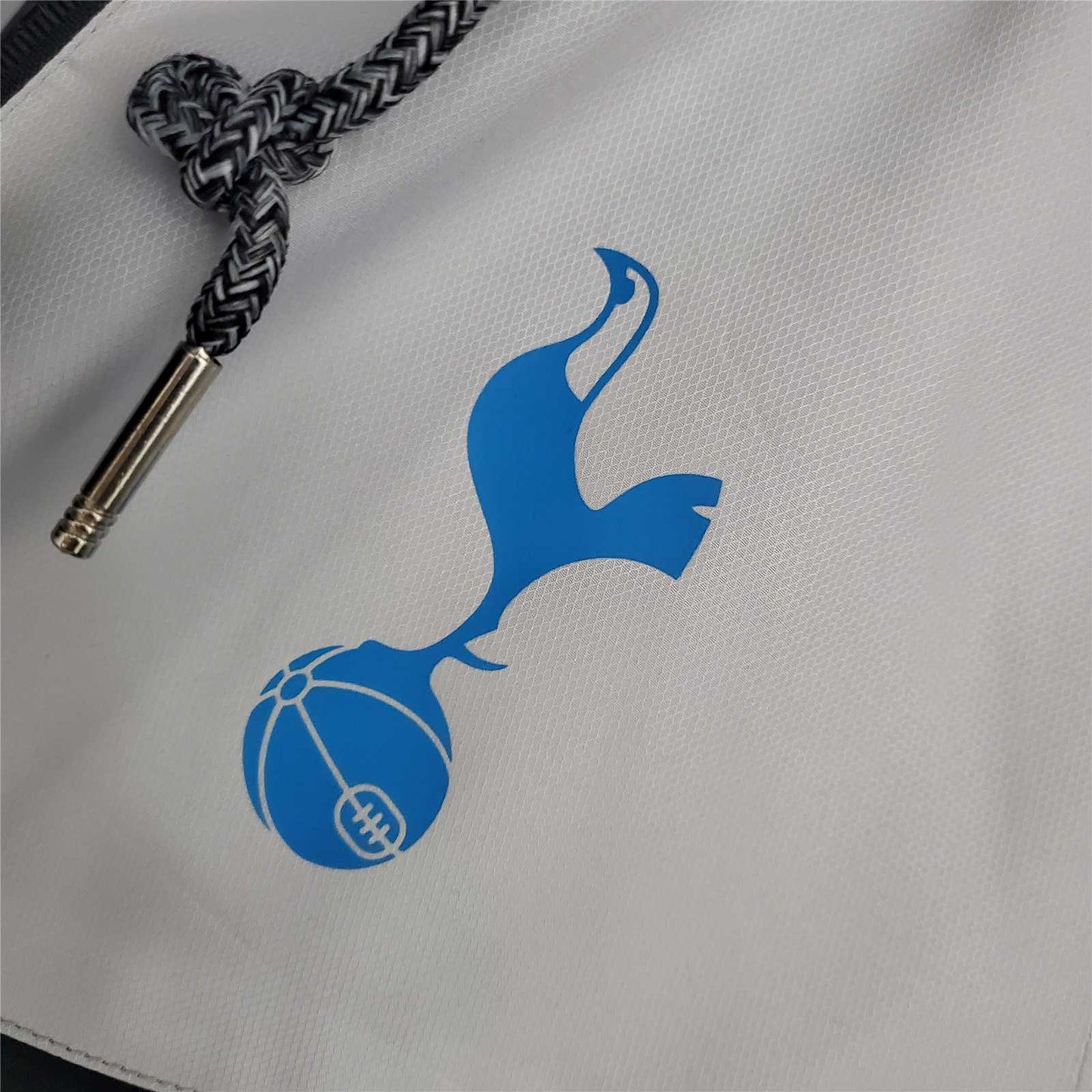 Tottenham Hotspur Black Grey Windbreaker