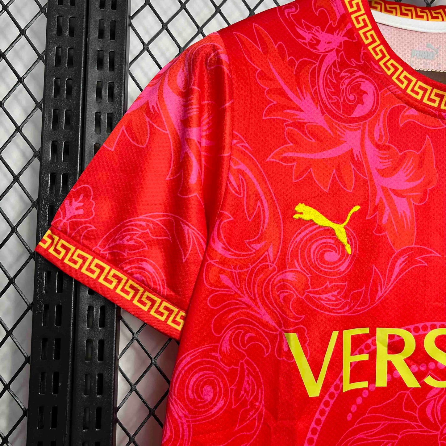 2022 Italy x Versace Special Edition Red Shirt