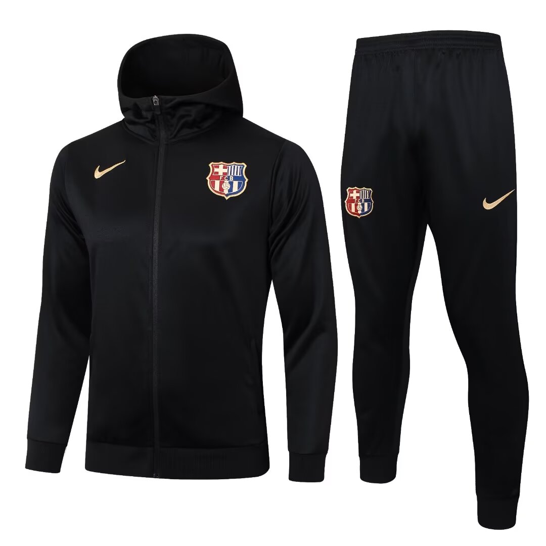 24-25 Barcelona Hoodie Jacket Set