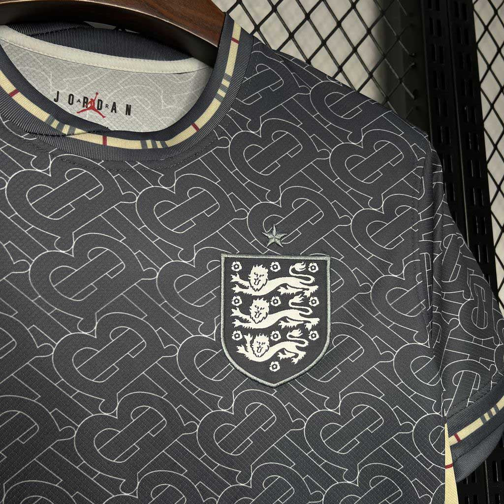 2024 England x Jordan x Burberry Edition Shirt