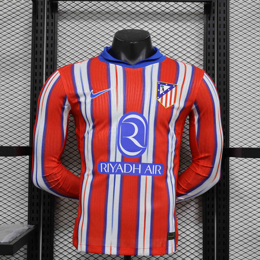 Atletico Madrid Home Long Sleeve Kit