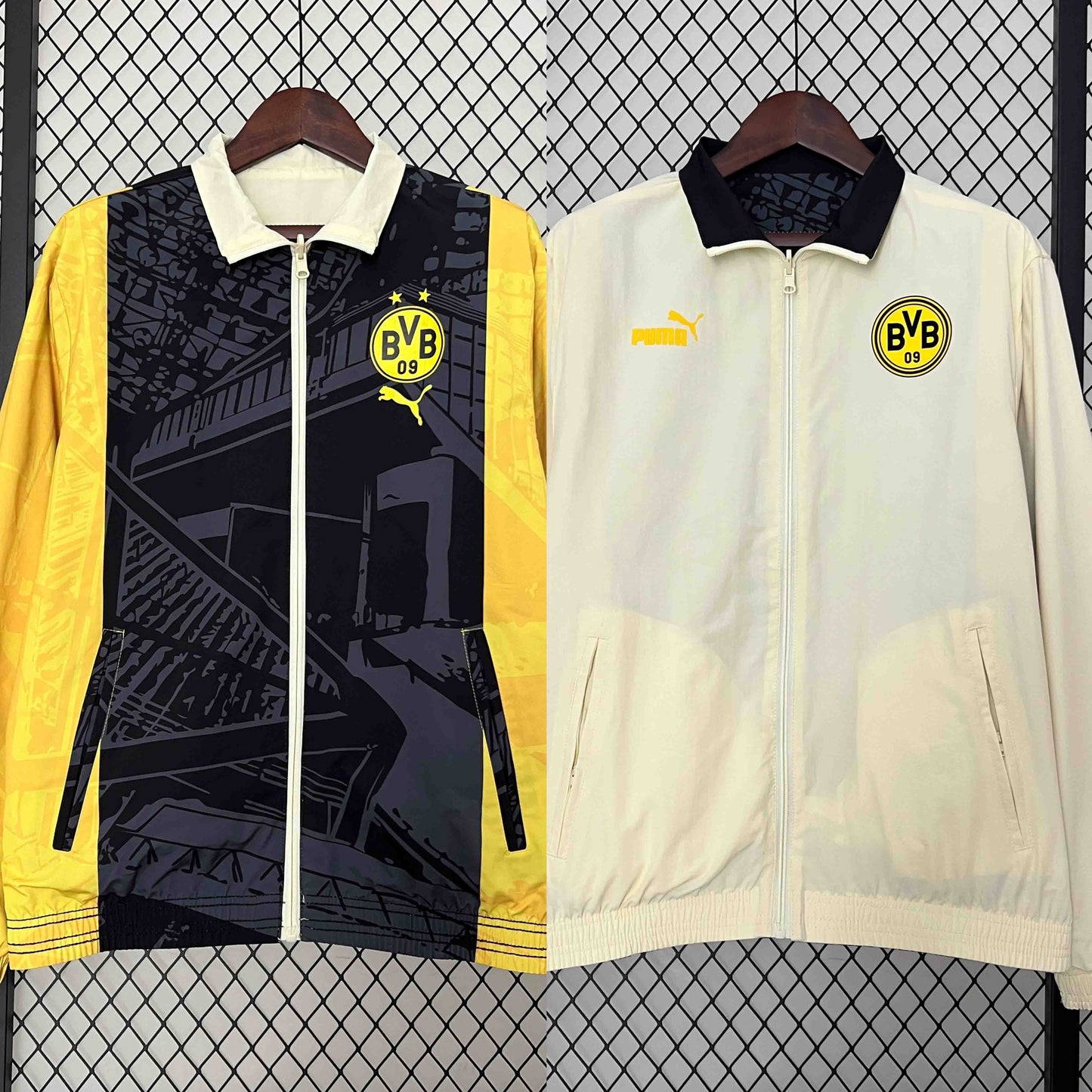 Borussia Dortmund Double-Sides Jacket