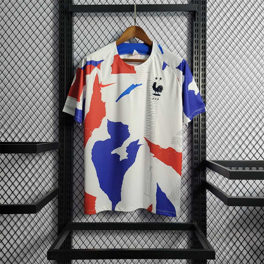 2024 France Home Blue&Red Shirt