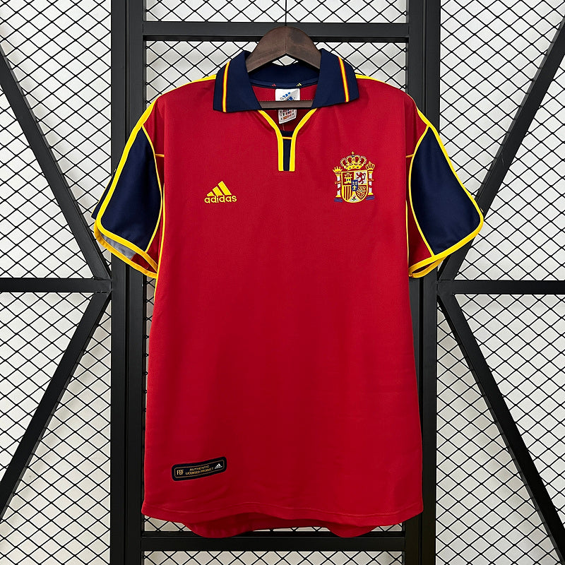 2000 Spain Home Retro Kit Vintage Shirt