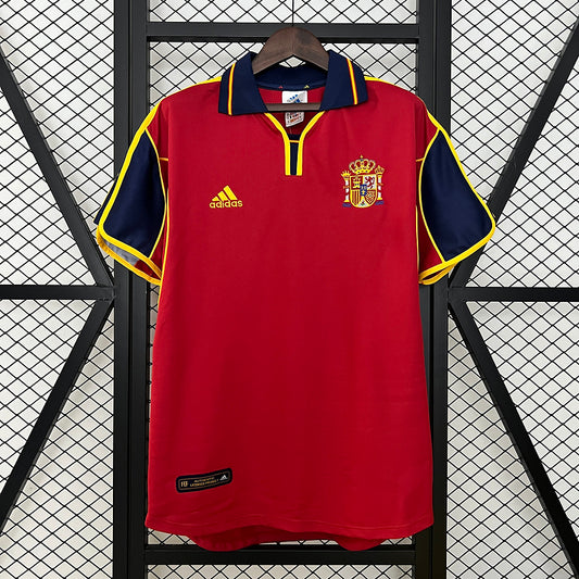 2000 Spain Home Retro Kit Vintage Shirt