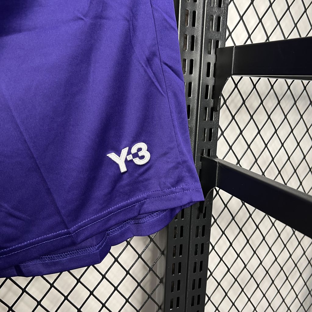 Real Madrid Purple Y3 Shorts
