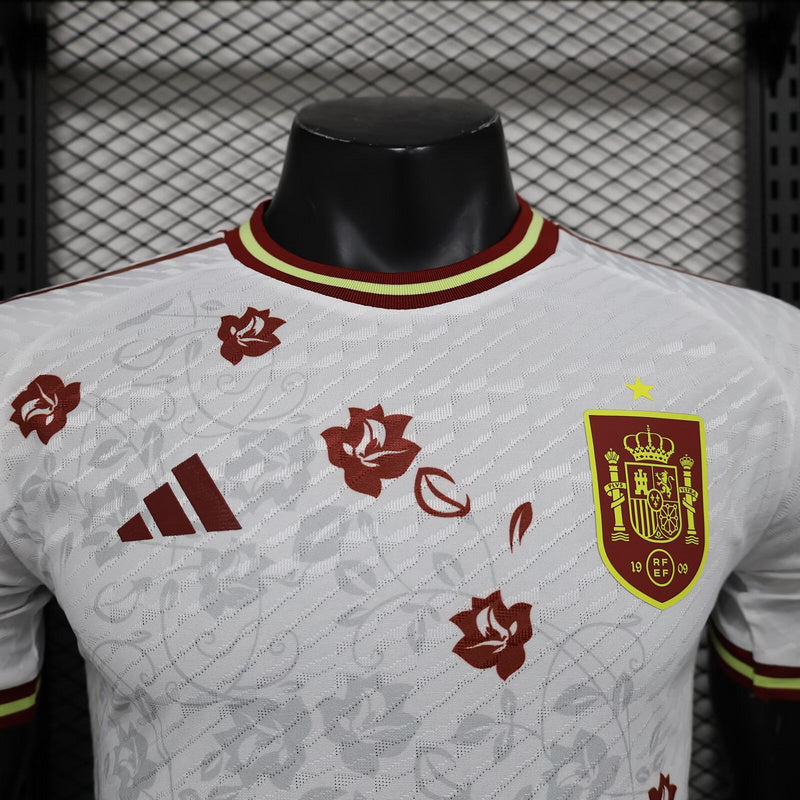 2024 Spain White Special Edition Player Version Shirt